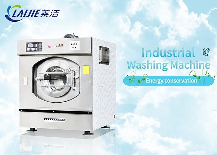 volledige auto van de wasserijwasmachines van het roestvrij staalhotel industriële de wasmachinemachine