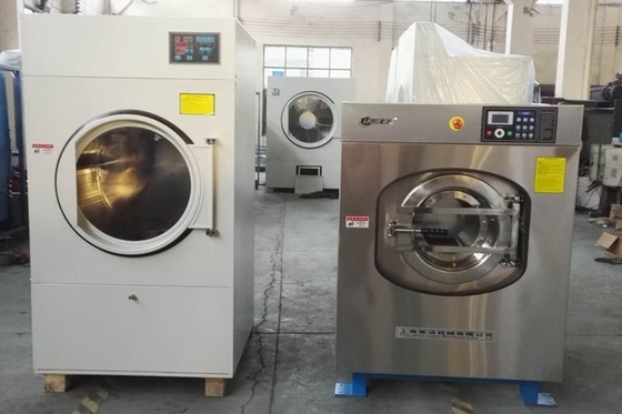 Automatische frequentieomzetting industriële wasmachine afzuigkap 25 kg zacht gemonteerd